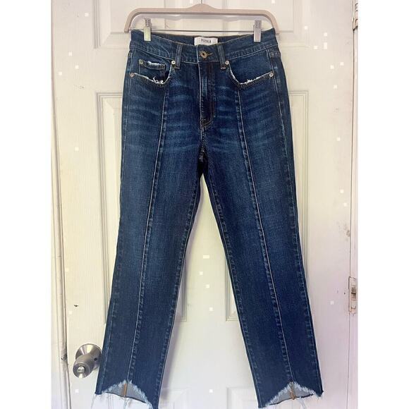 pistola Pants - Pistola Women's Seamed Jeans with Uneven Hem Sz 27